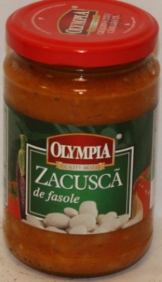 OLYMPIA ZACUSCA CU FASOLE 300G