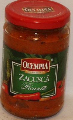 OLYMPIA ZACUSCA CU VINETE PICANTA 300G