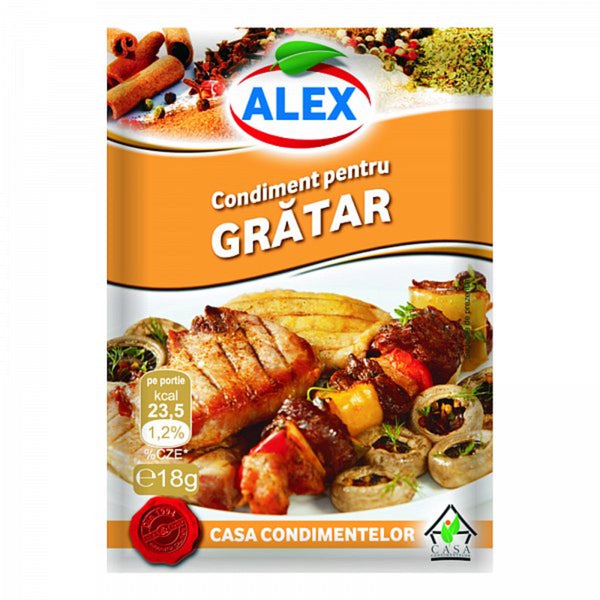 ALEX CONDIMENT GRATAR 18G