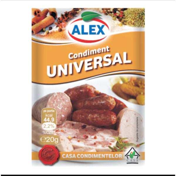 ALEX CONDIMENT UNIVERSAL PLIC 20GR