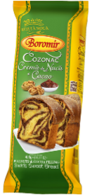 BOROMIR COZONAC NUCA CACAO 400GR