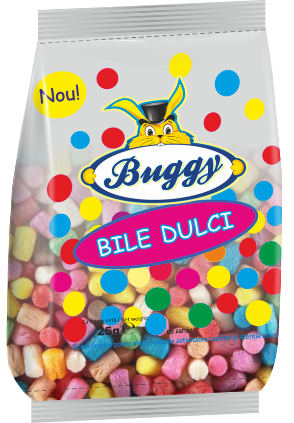 BUGGY PUFULETI BILE DULCI 25GR (20BUCATI/BAX)