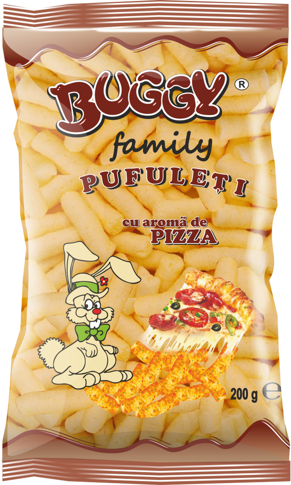 BUGGY PUFULETI FAMILY PIZZA 150GR