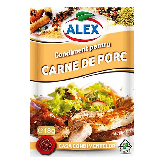 ALEX CONDIMENT PORC