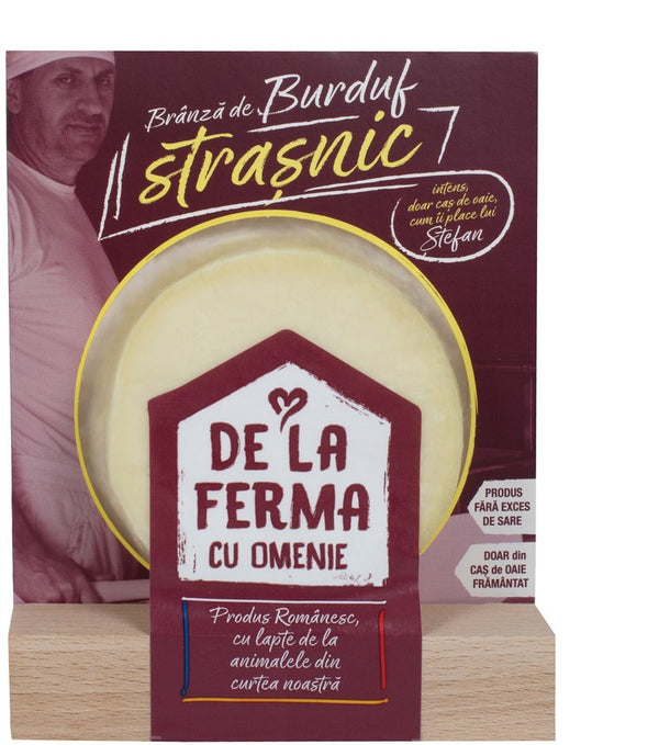 DE LA FERMA BURDUF CU GUST STRASNIC 200GR