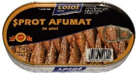 LOSOS SPROT AFUMAT ULEI 170GR