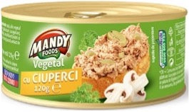 MANDY PATE VEGETAL CIUPERCI 120 GR