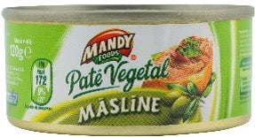 MANDY PATE VEGETAL MASLINE 120 GR