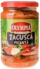 OLYMPIA ZACUSCA CU VINETE PICANTA 300GR