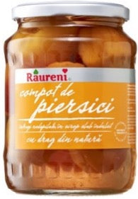 RAURENI COMPOT PIERSICI 700GR