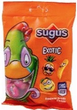 SUGUS JELEU EXOTIC 80GR