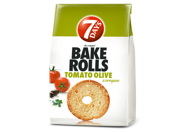 BAKE ROLLS TOMATE OREGANO 80GR