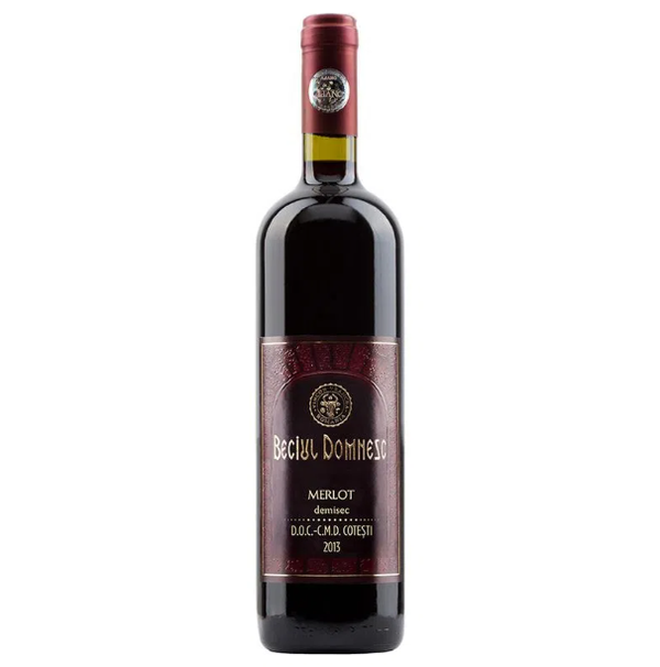 VIN BECIUL DOMNESC MERLOT DEMISEC 0.75L